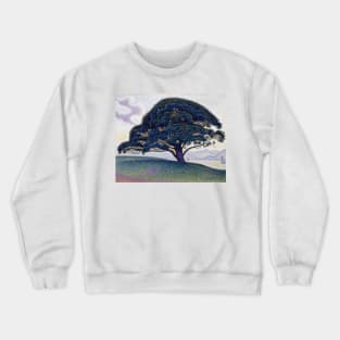 The Bonaventure Pine by Paul Signac Crewneck Sweatshirt